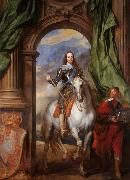 Dyck, Anthony van Charles Iwith Monsieur de St Antoine (mk25) oil painting